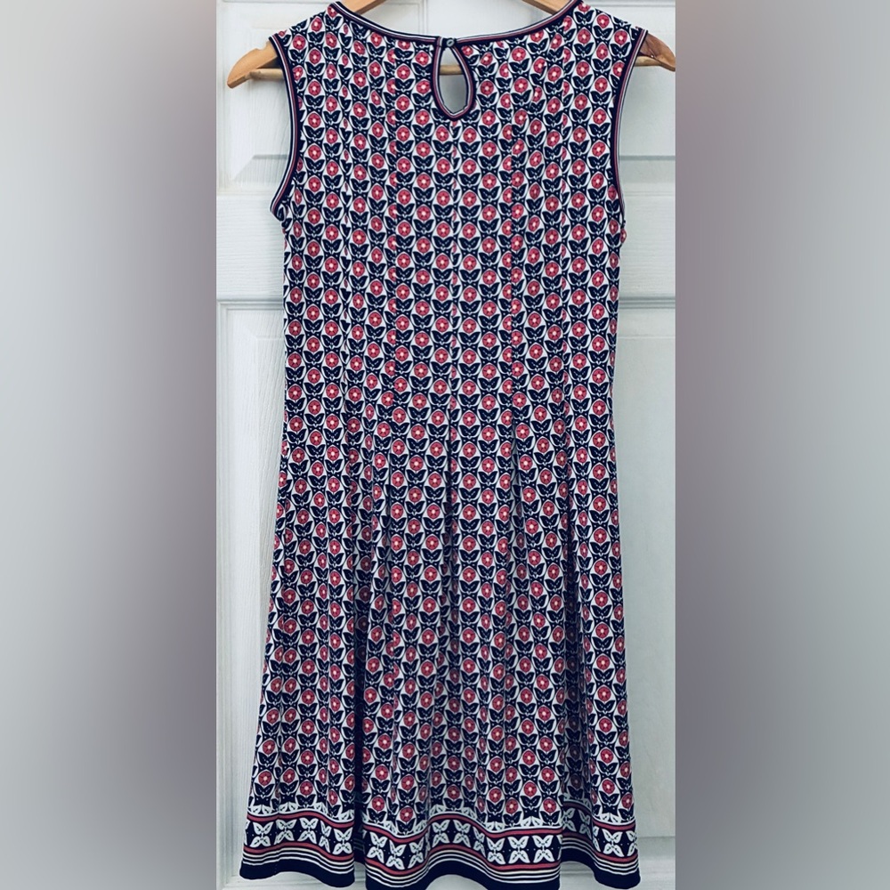 Max Studio Red and Black Patterned Mini Dress - image 4